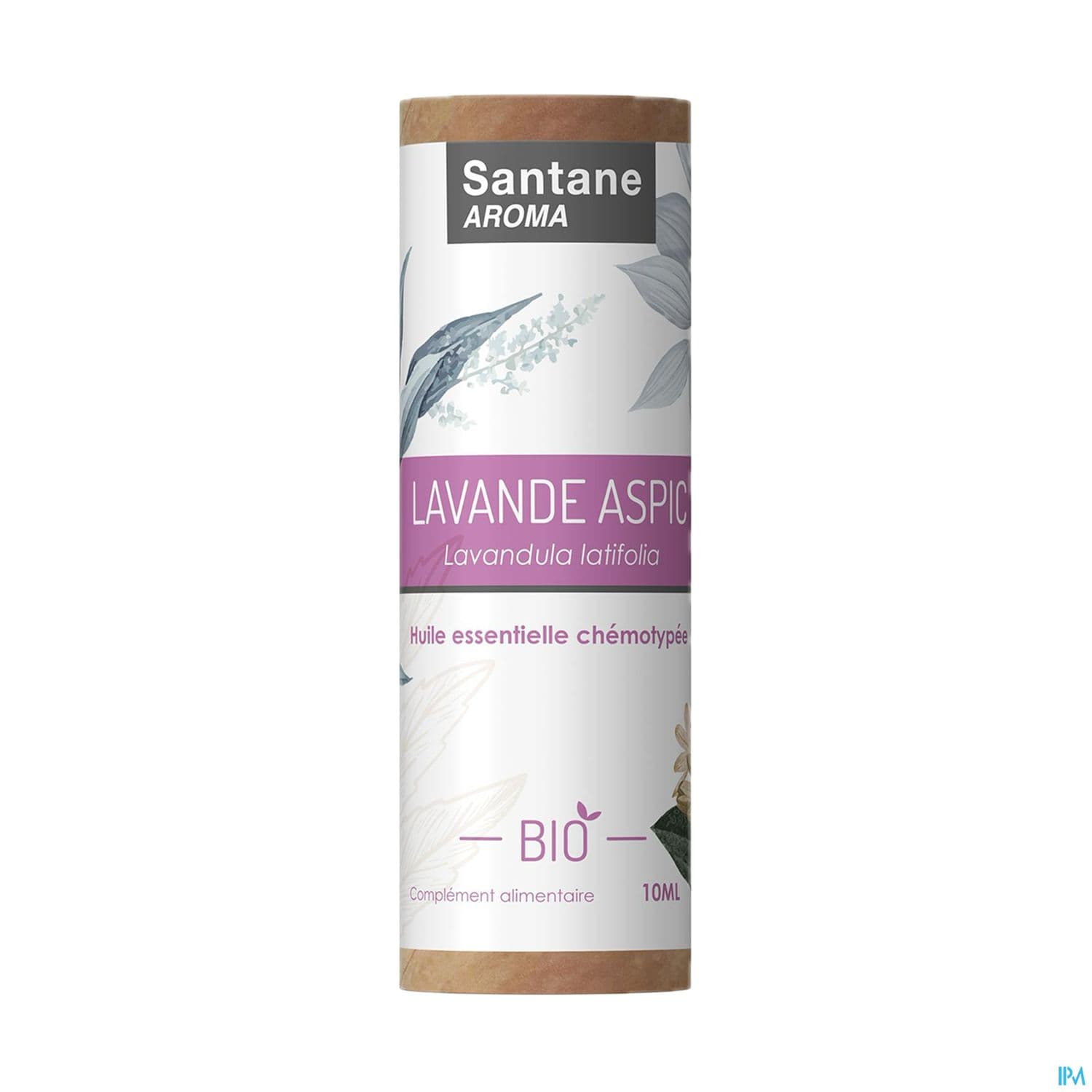 Santane Aroma Huile Essentielle Lavande Aspic Bio 10ml