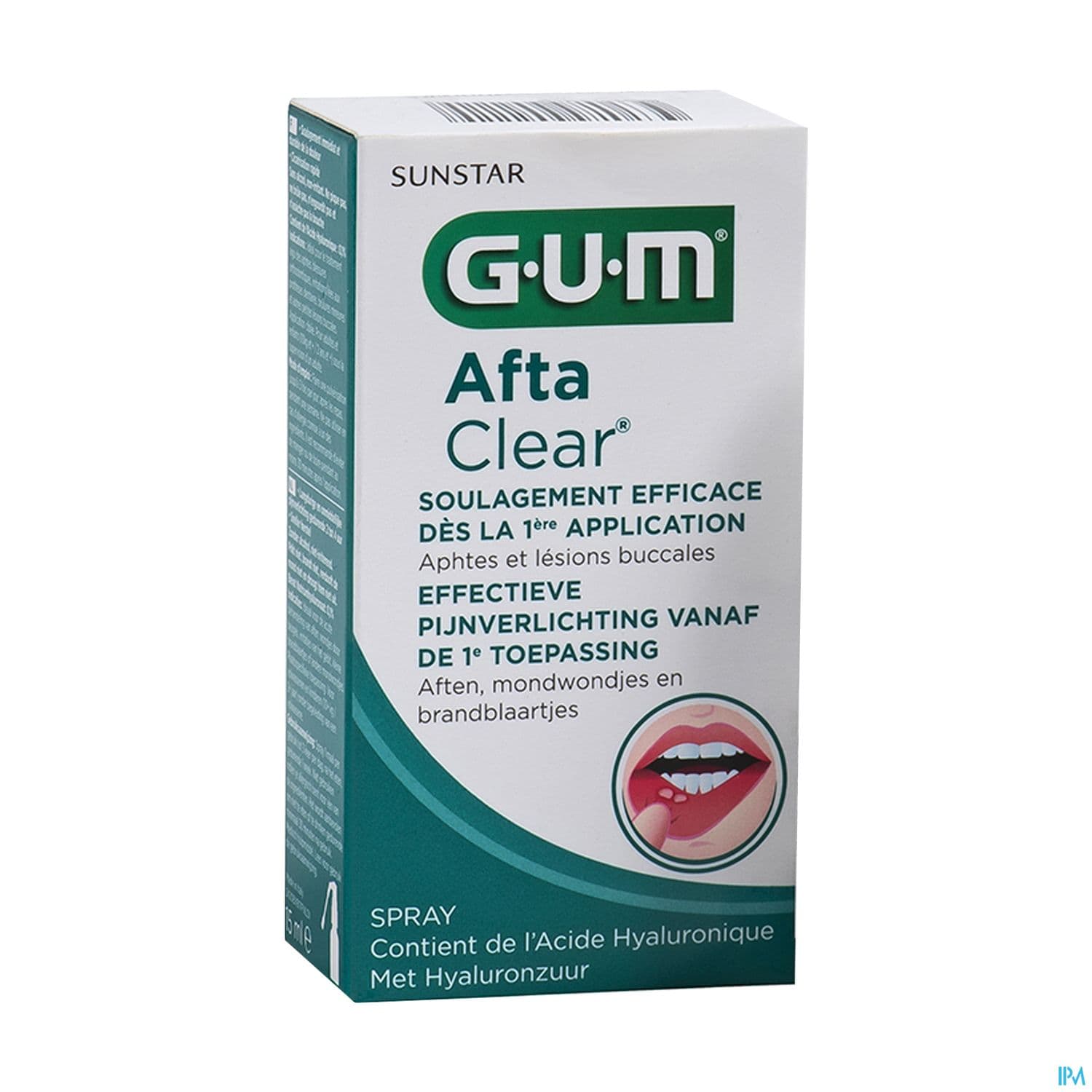 GUM AFTACLEAR SPR 15 ML 2420