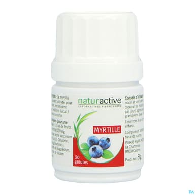 NATURACTIVE MYRTILLE GELUL 30
