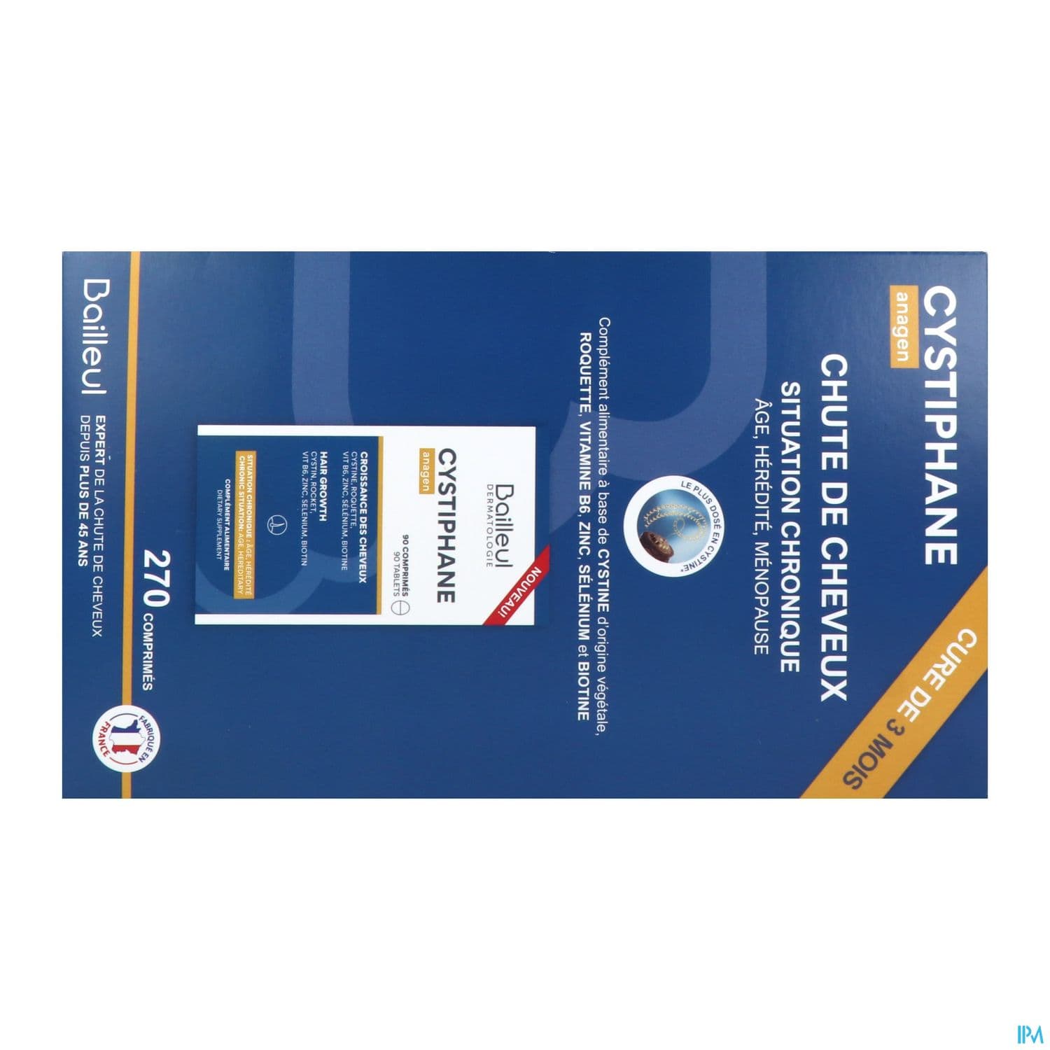 CYSTIPHANE ANAGEN CPR 90 X3