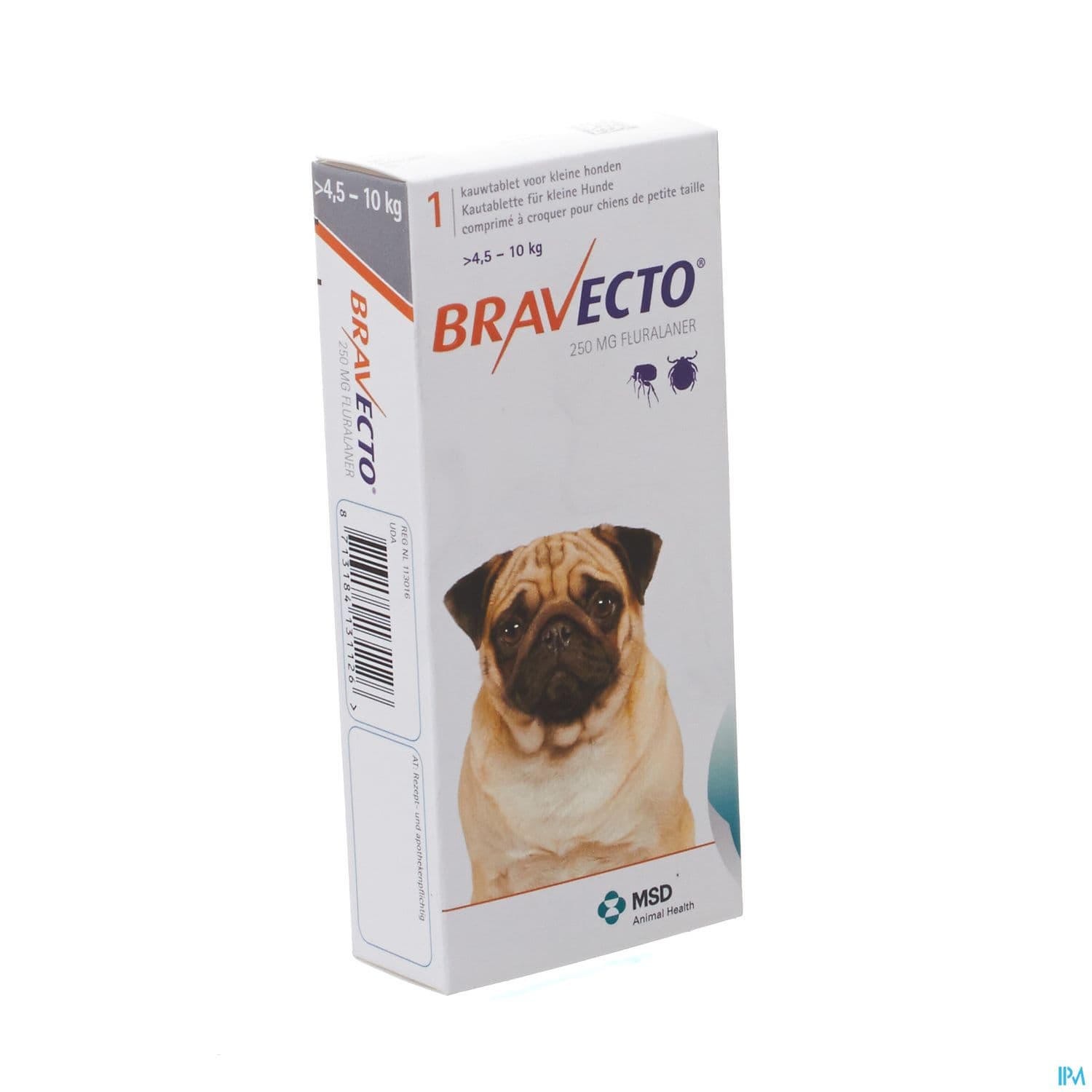 BRAVECTO CHIEN 4,5KG-10KG CPR 1