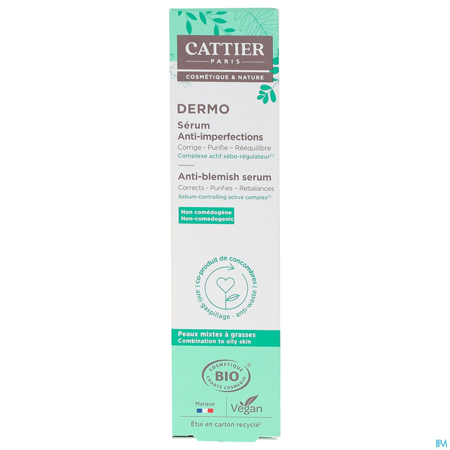 CATTIER SERUM A/IMPERFECTION 30ML