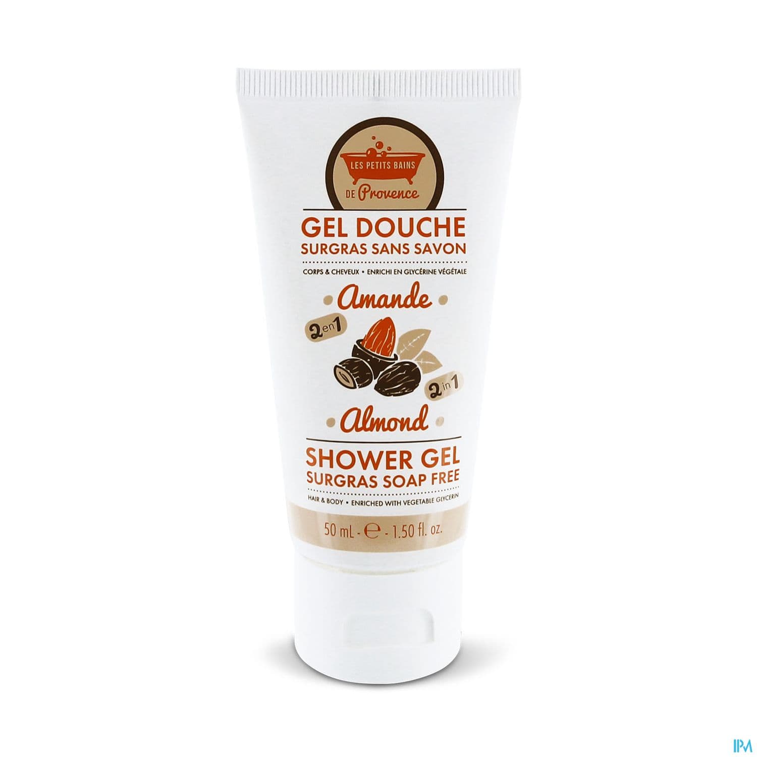 Les Petits Bains De Provence Gel Douche Amande 50ml — Pharmacie de la mairie