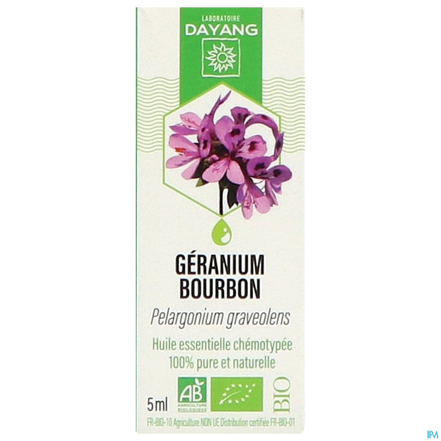 Dayang Huile Essentielle Geranium Bourbon Bio 5ml