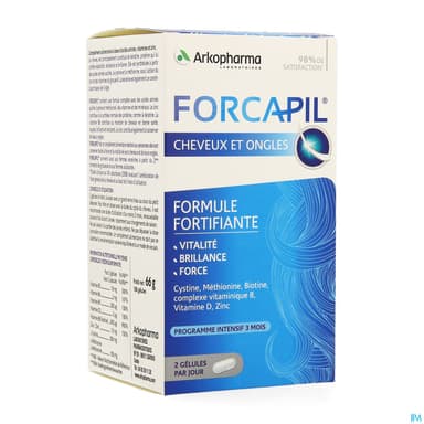 FORCAPIL COMPL ALIM GELUL 180