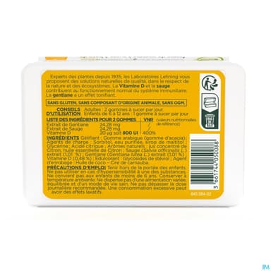 Pate Suisse Vitamine D Gommes A Sucer 40