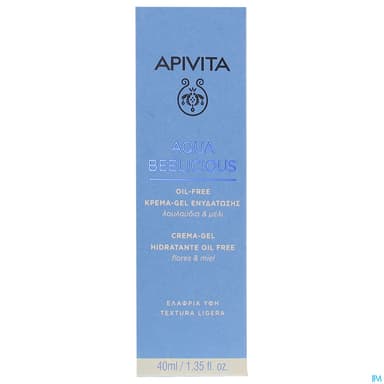 APIVITA AQUA BEE GEL CR 40ML