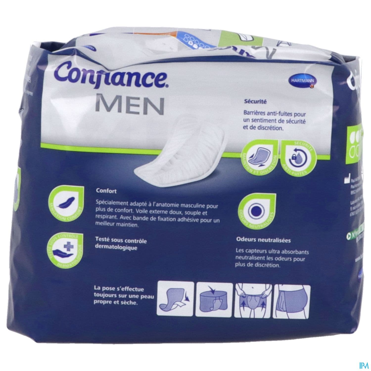Hartmann Confiance For Men Protection Absorbante 3 Gouttes 14