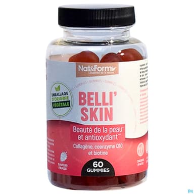 NAT&FORM BELLI SKIN GUMMIES 60