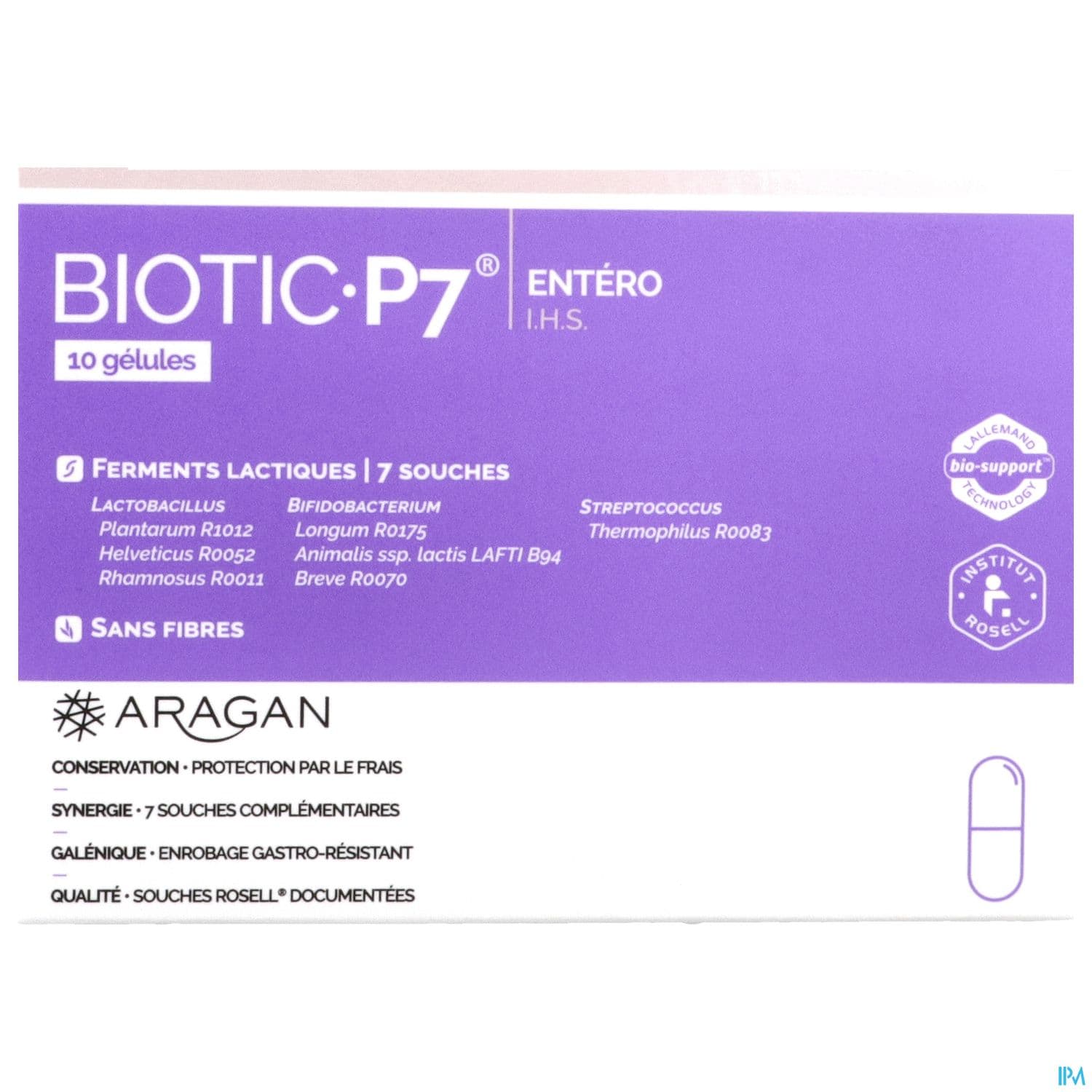 ARAGAN BIOTIC P7 ENTERO10J GELUL10