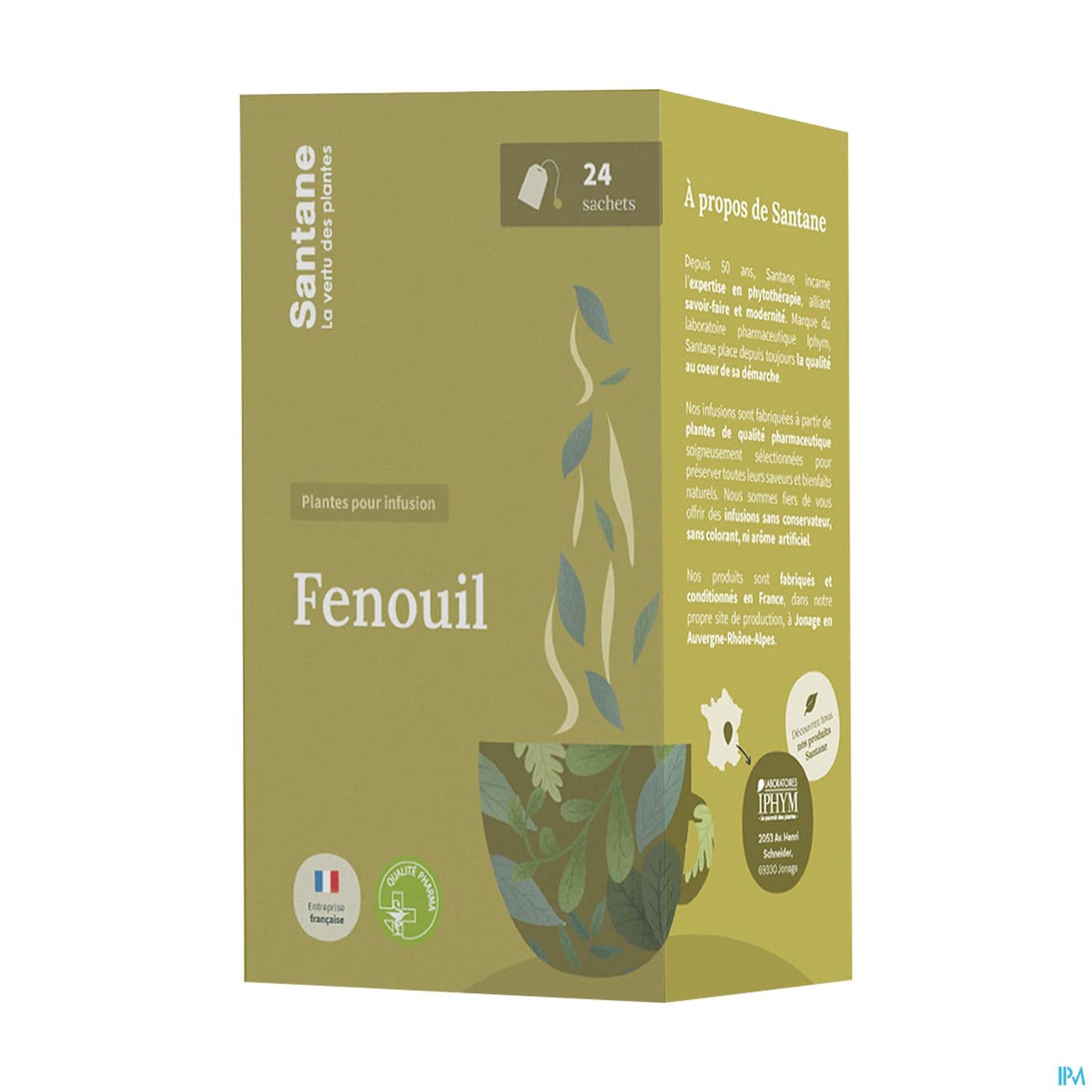 Santane Fenouil Infusette 24 — Pharmacie porte de la villette