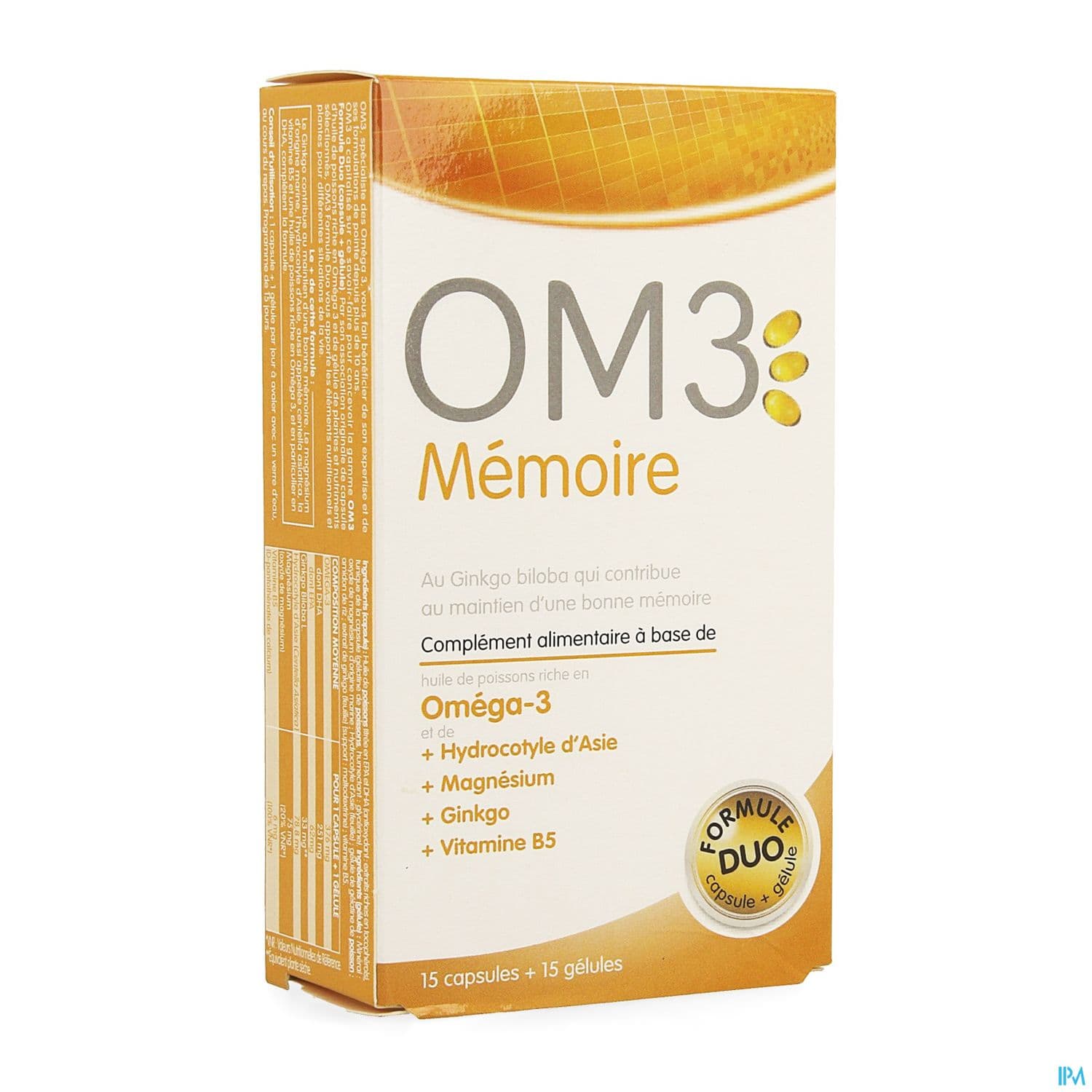 Om3 Memoire Caps 15 + 15