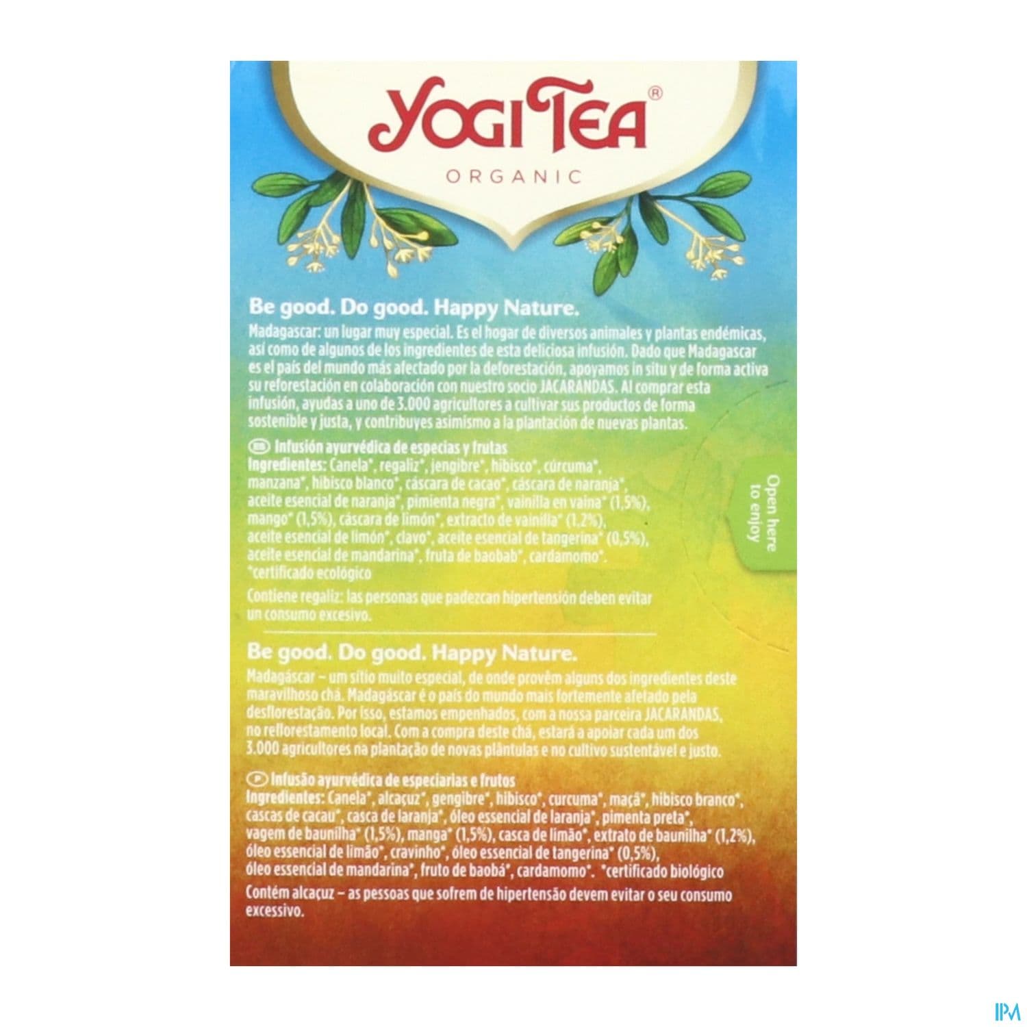 YOGI TEA HAPPY NATURE BIO SACH 17