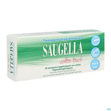 SAUGELLA COT TOUCH TAMP SUPER 16