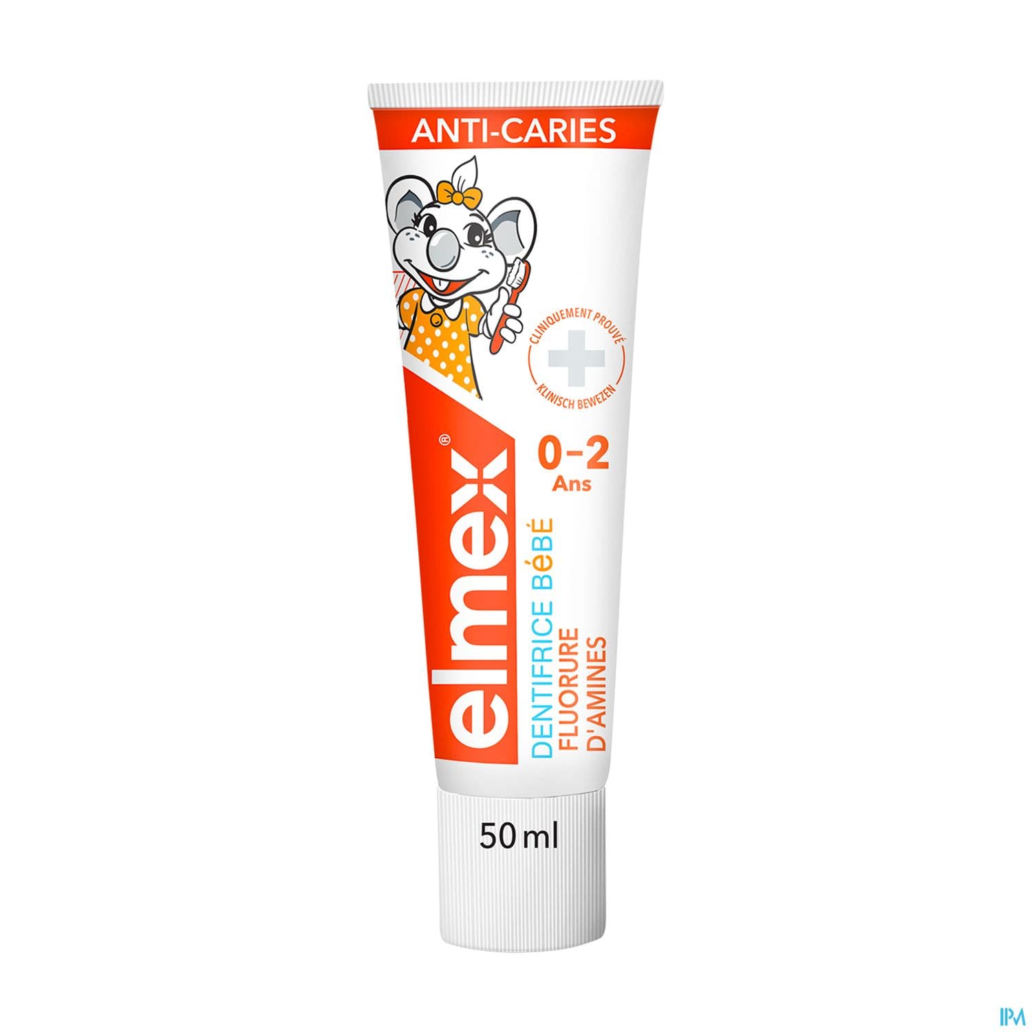 Elmex Bebe Dentifrice 0/2ans 50ml