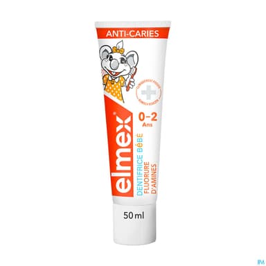 Elmex Bebe Dentifrice 0/2ans 50ml