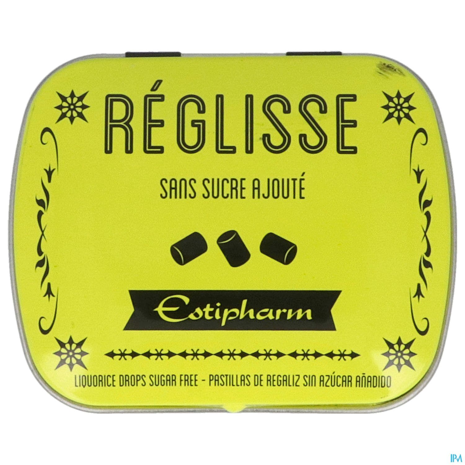 Estipharm Pastille Sans Sucre Reglisse 14g