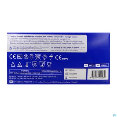 Lch Gant Sensinyl Vinyle Non Poudre T8/9l 100
