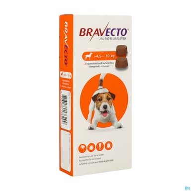 Bravecto Comprime A Croquer Chien 4kg5/10kg 2