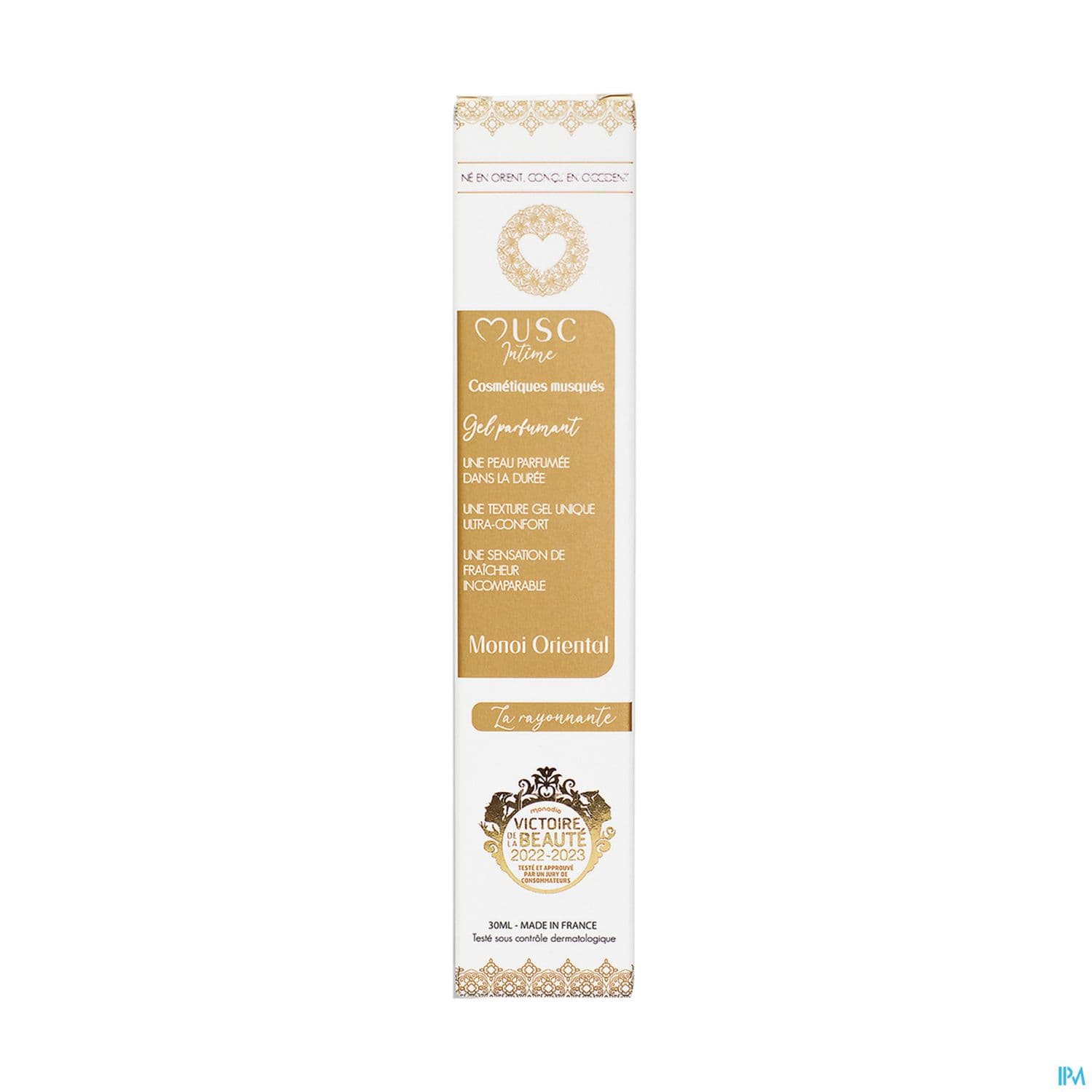 MUSC INTIME GEL PARFUMANT MONOI ORIENTAL 30 ML — Pharmacie de la Gare Montparnasse