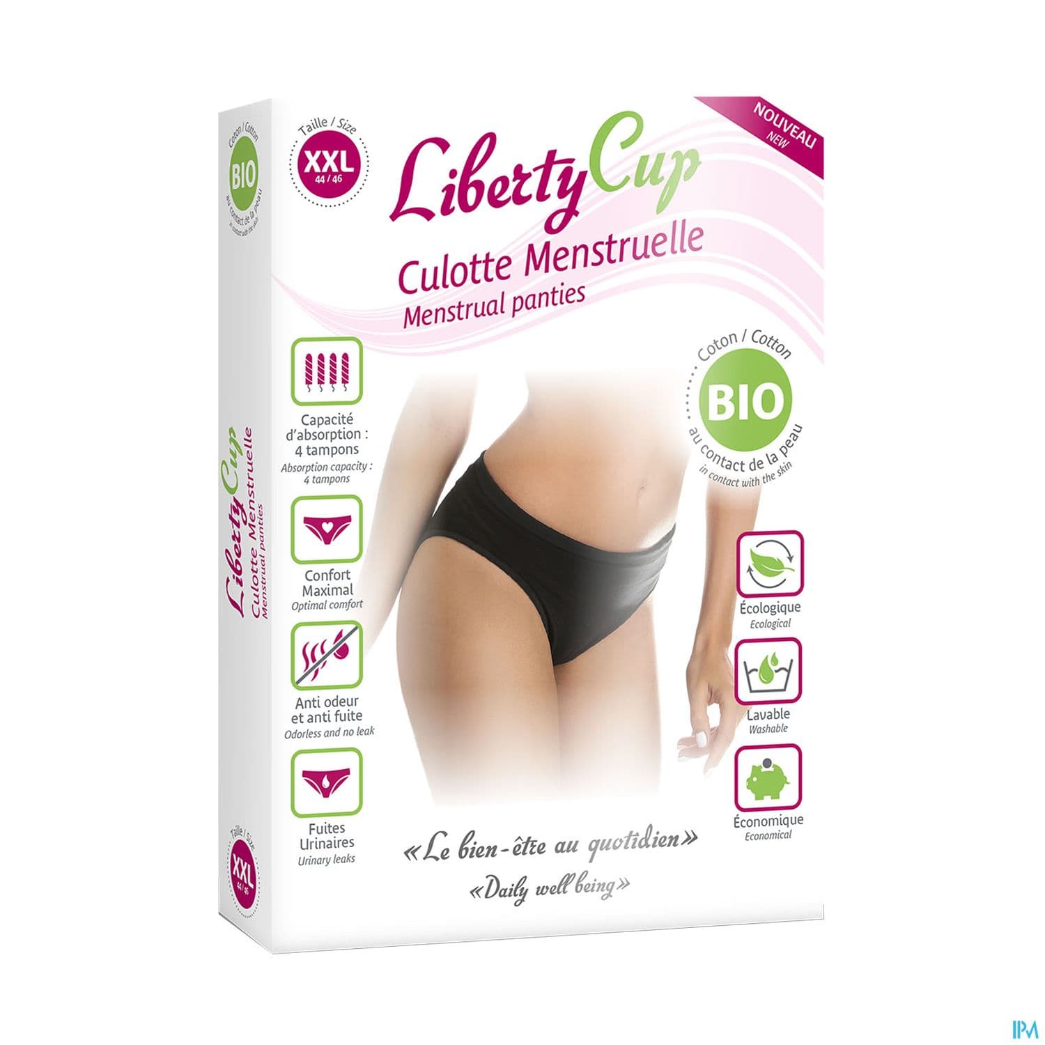 LIBERTY CUP CULOTTE MENS NOIR XXL