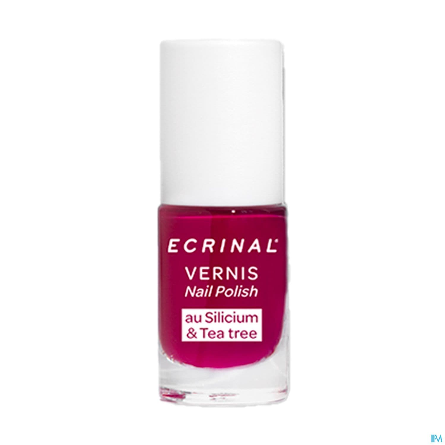 Ecrinal Ongles Vernis Silicium + Tee Trea Prune 5ml