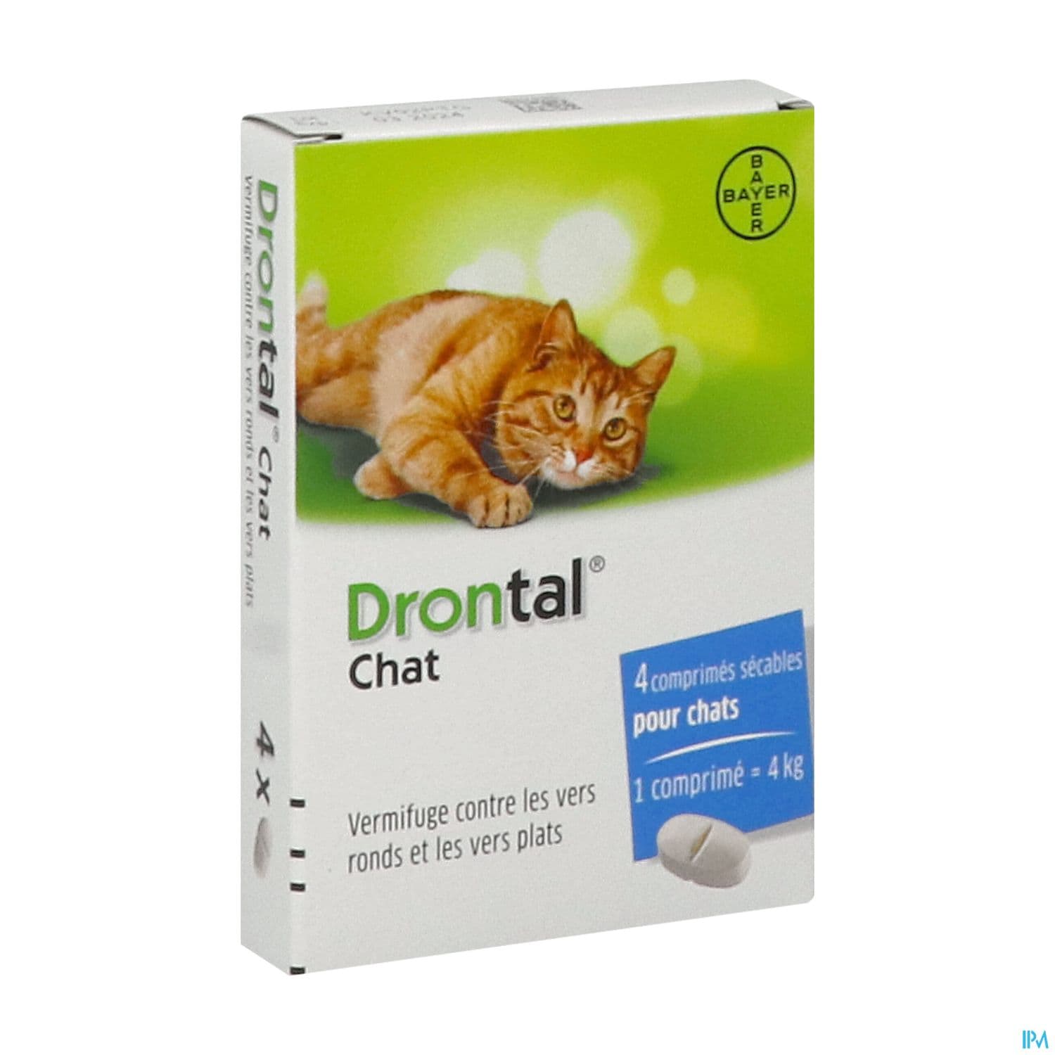 Drontal Chat Comprime Ellipsoide 4