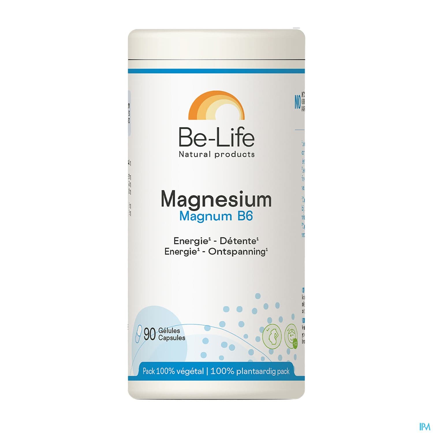 Be Life Magnesium Magnum B6 Gelule 90 — Grande Pharmacie de la Gare - Sartrouville