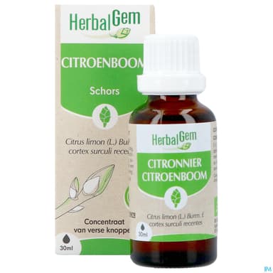 Herbalgem Citronnier Bourgeon Macerat Gly Bio 30ml