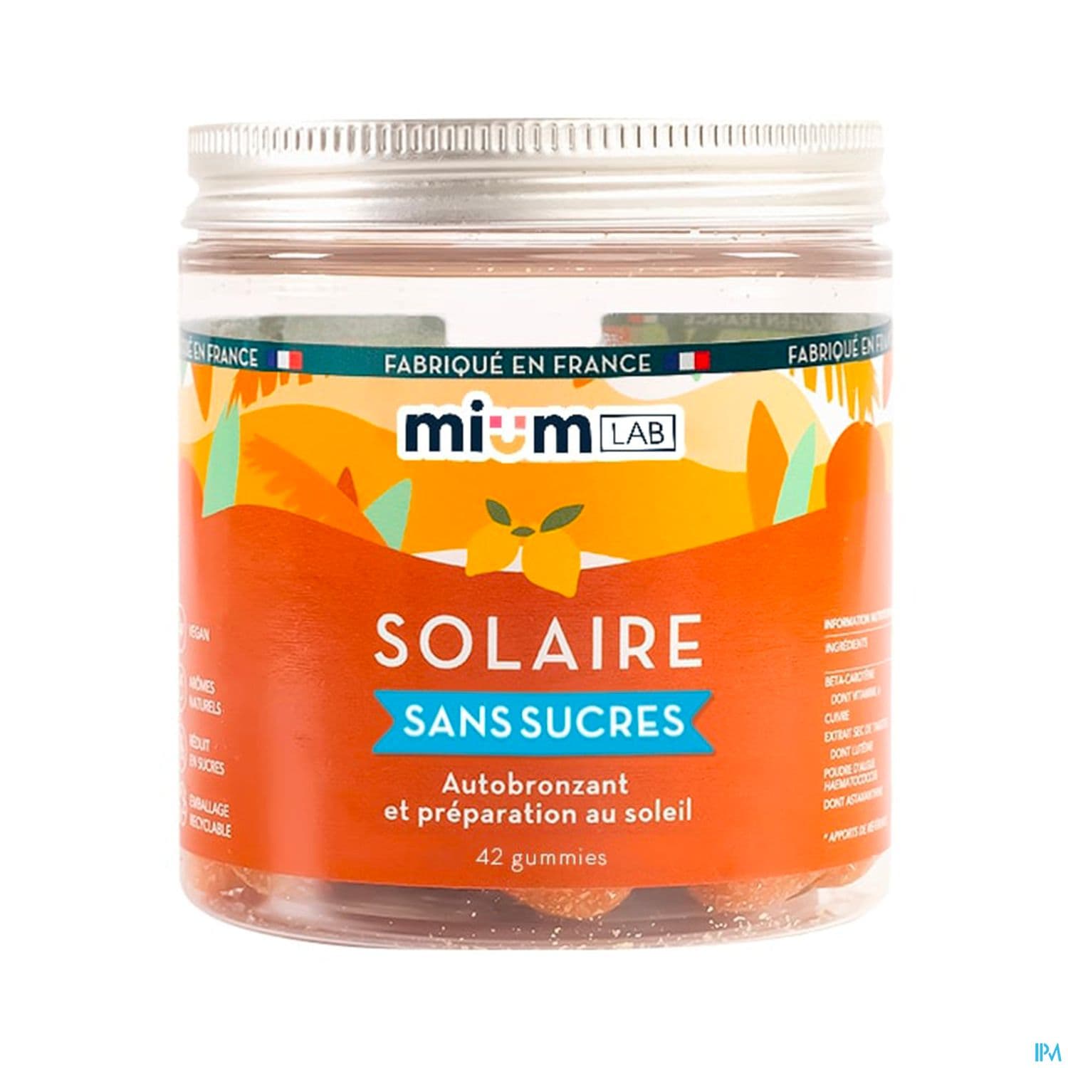 Mium Lab Solaire Sans Sucre Gummies 42