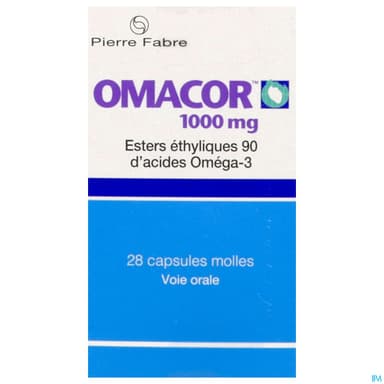 Omacor 1000mg Capsule Molle 28