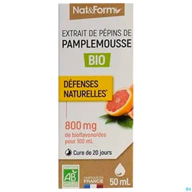 NAT&FORM BIO EXT PAMPLEM800MG 50ML