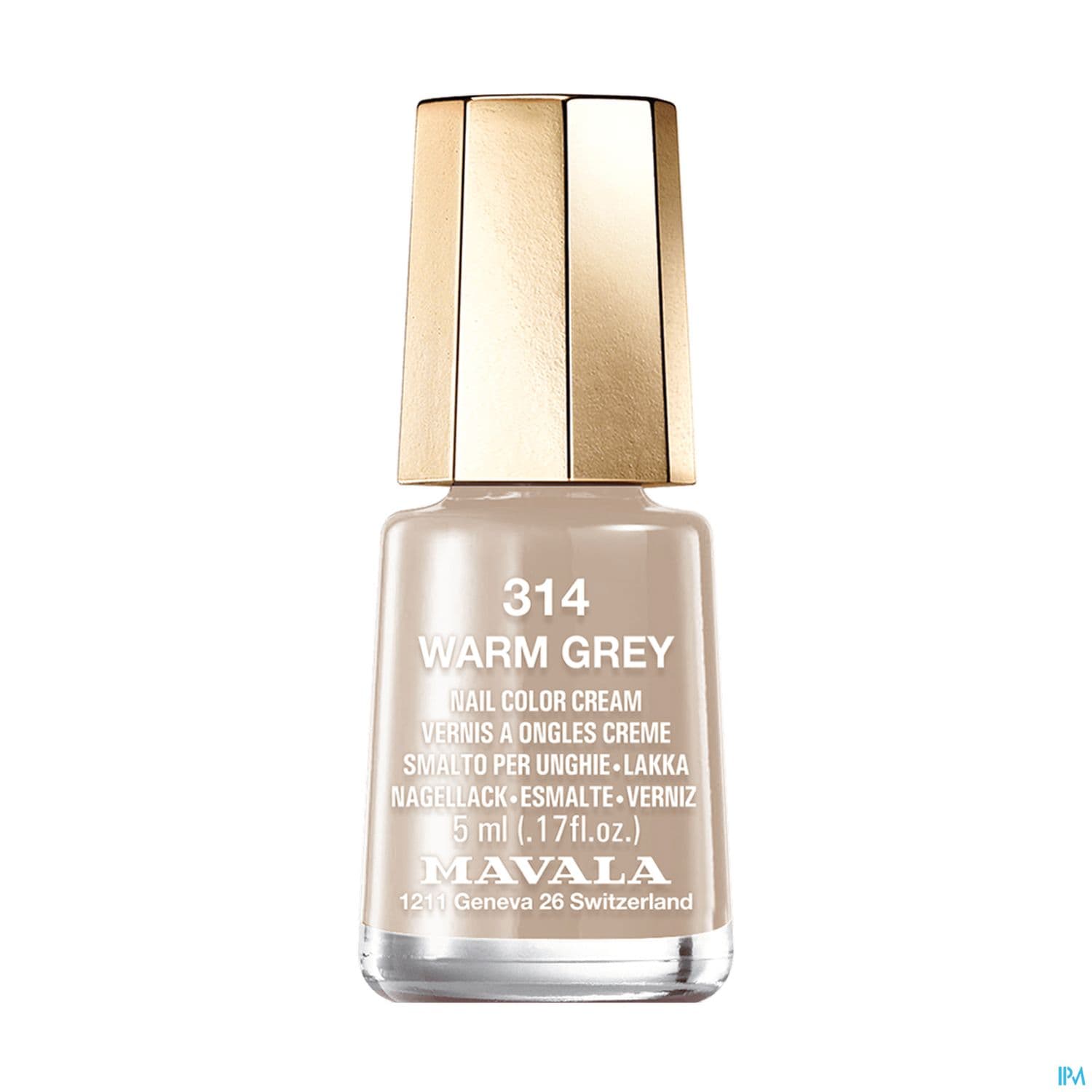 MAVALA VERNIS ONGL WARM GREY 314