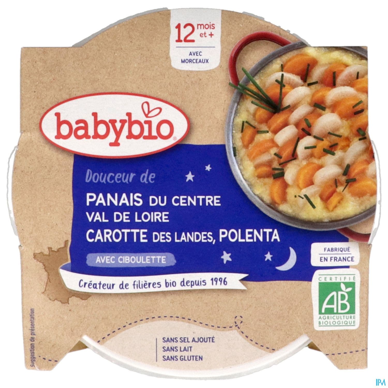 BABYBIO BON/NUIT PANAIS/CAROT