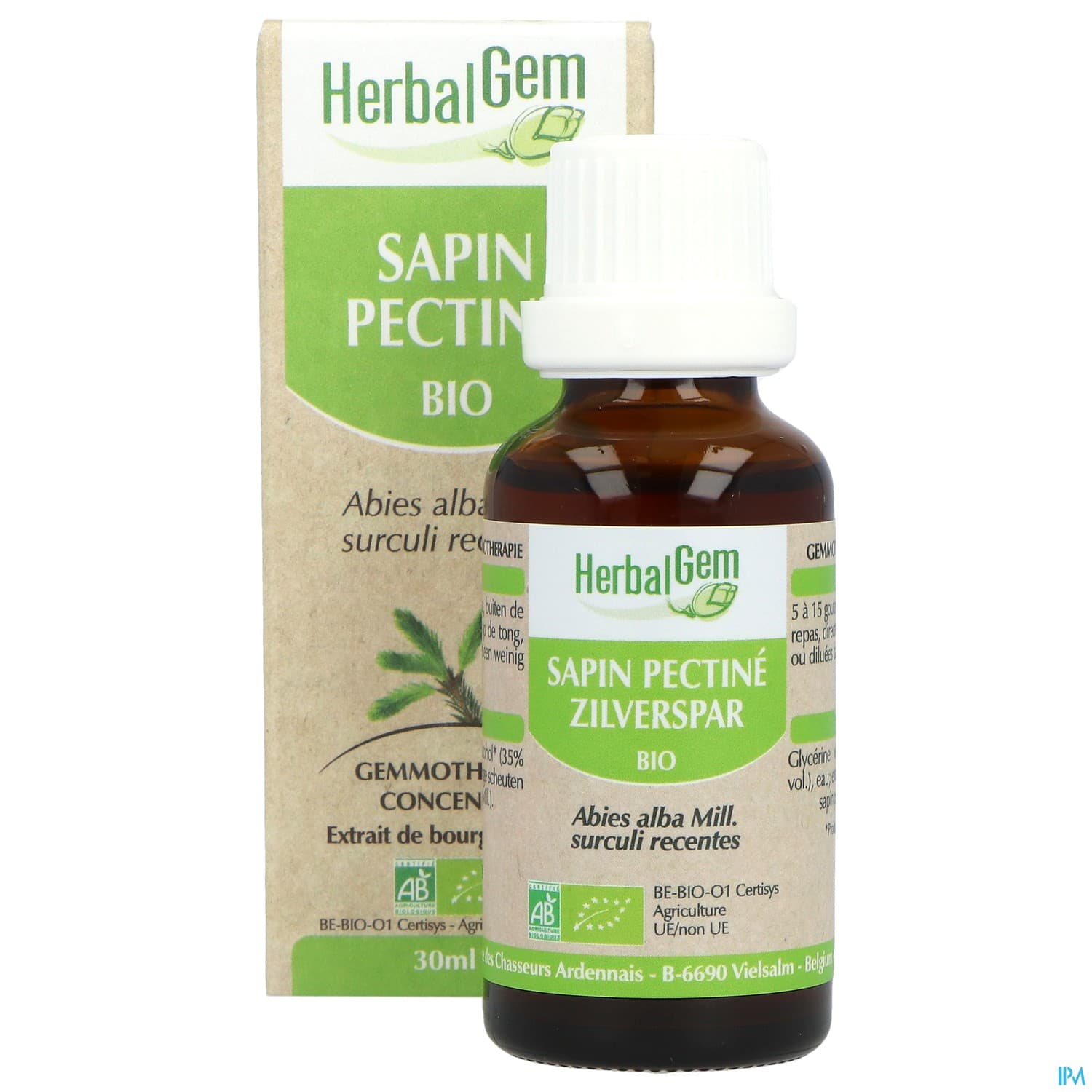 HERBALGEM MACER MER BIO SAPIN 30ML