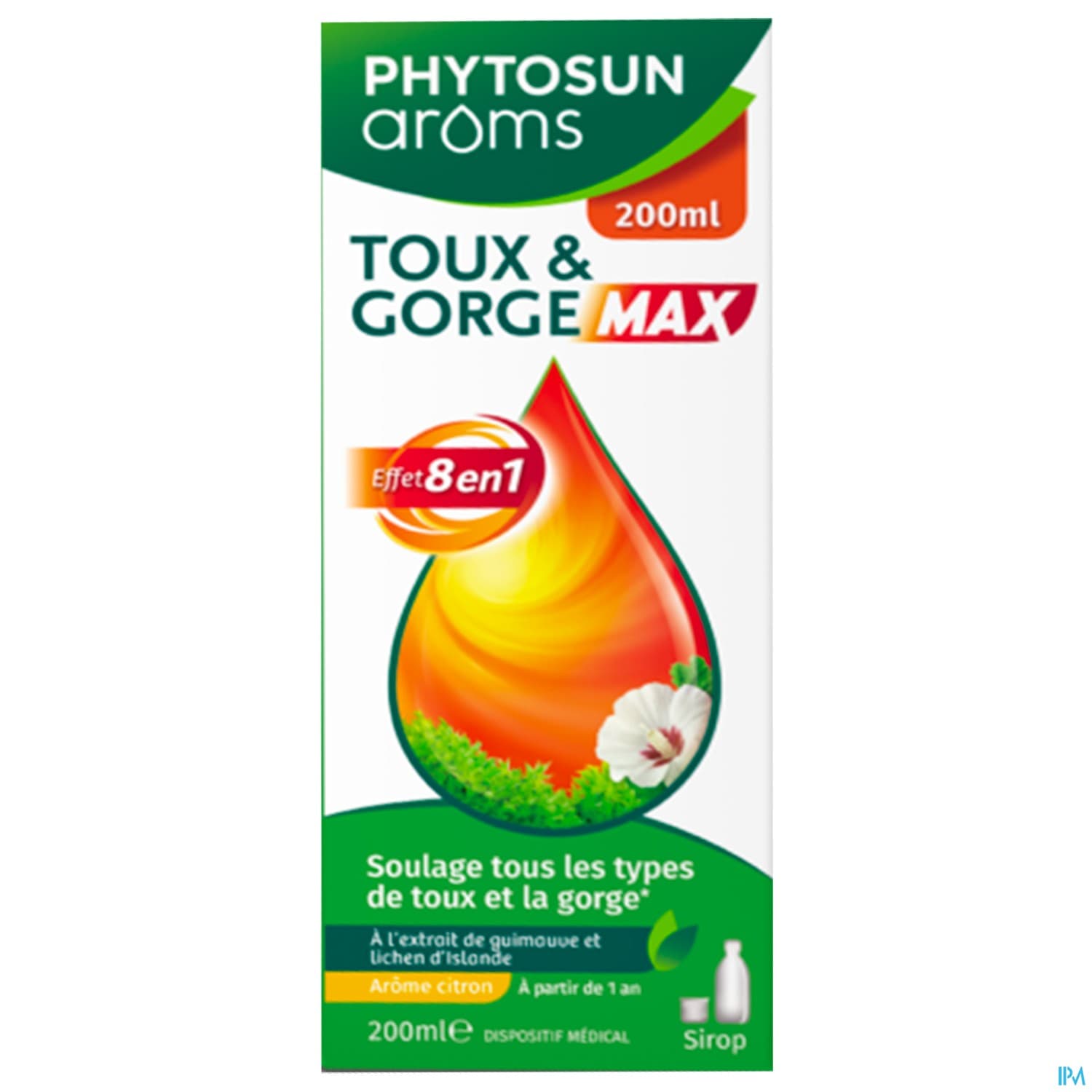 Phytosun Aroms Sirop Toux Gorge Max 200ml
