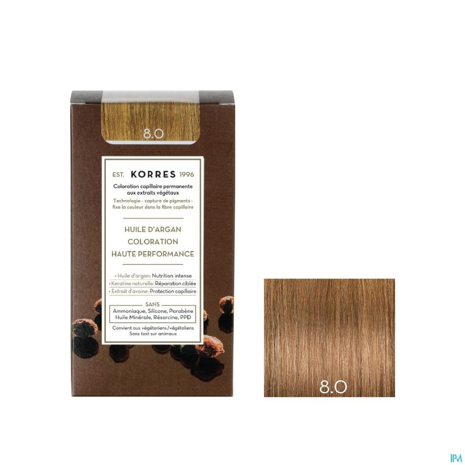 KORRES COLOR ARG BLD CLAIR 8.0