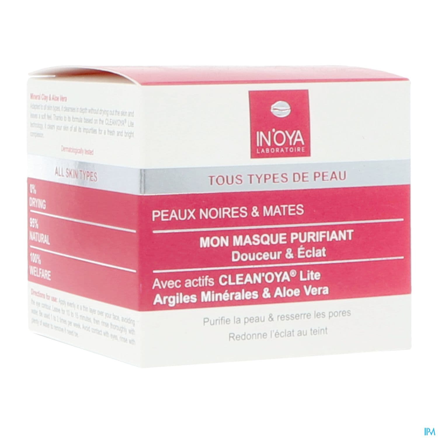 Clean'oya Mon Masque Purifiant Douceur Eclat 75ml
