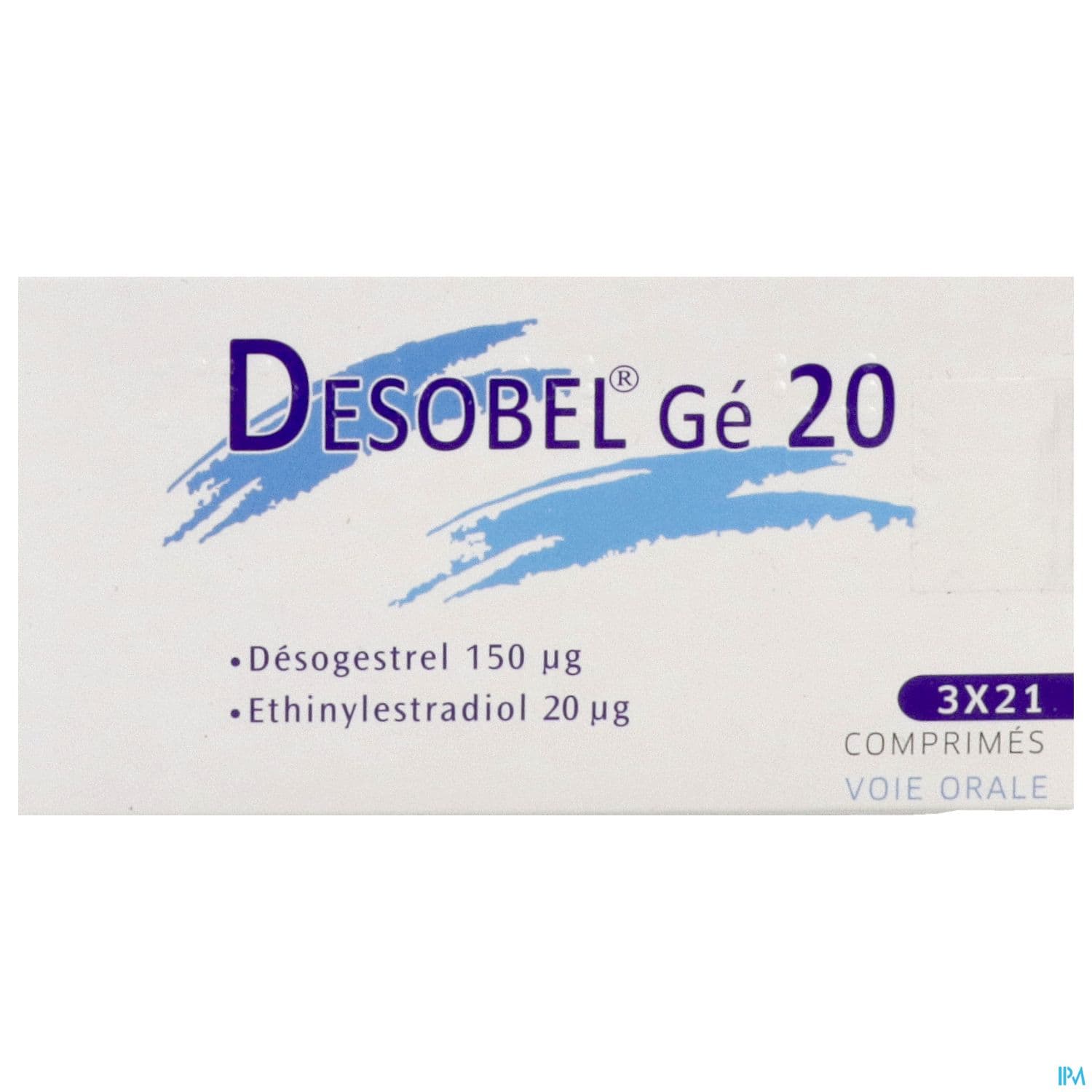 Desobel 150mcg/20mcg Comprime 21 X3