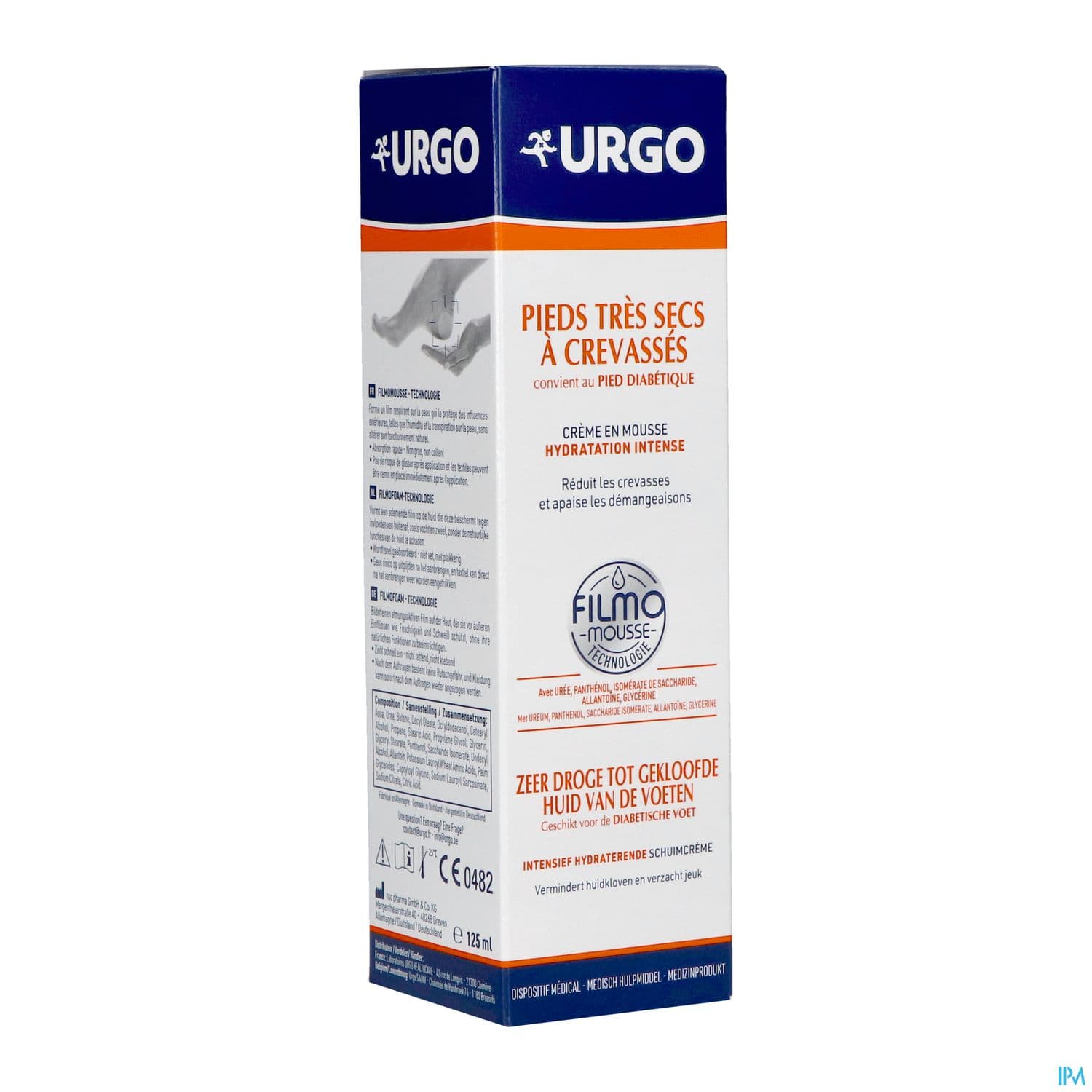 URGO FILMOMOUSS PIED TS/CREV 125ML