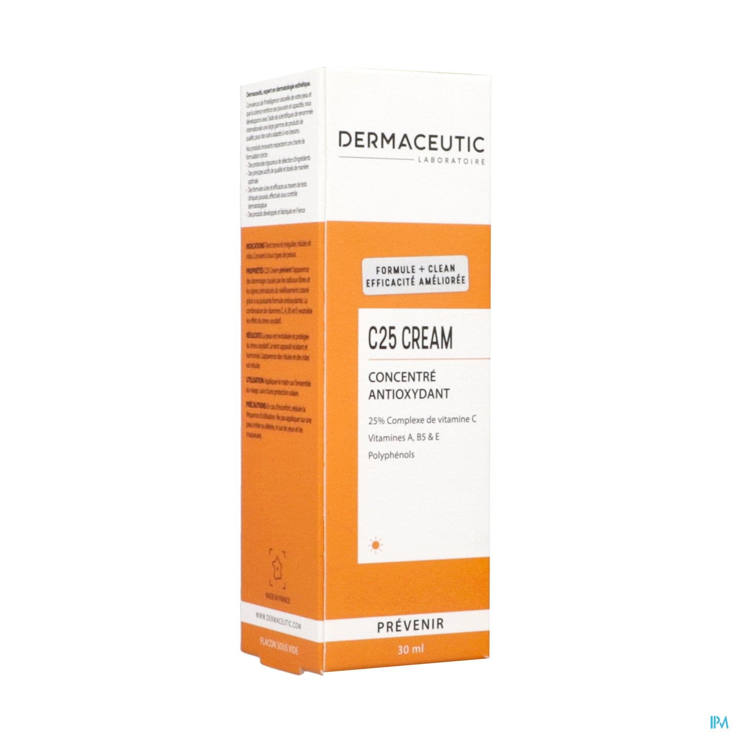 DERMACEUTIC CREME C25 30ML — Pharmacie 64