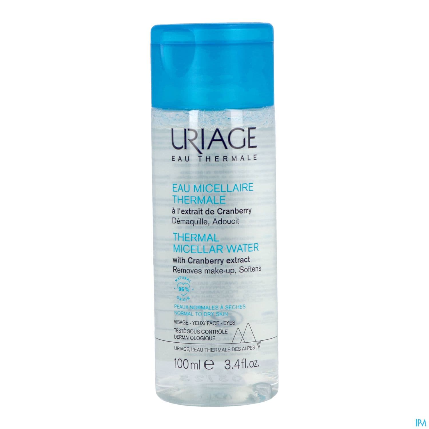 Uriage Eau Micellaire Thermale Peaux Normales A Seches 100ml