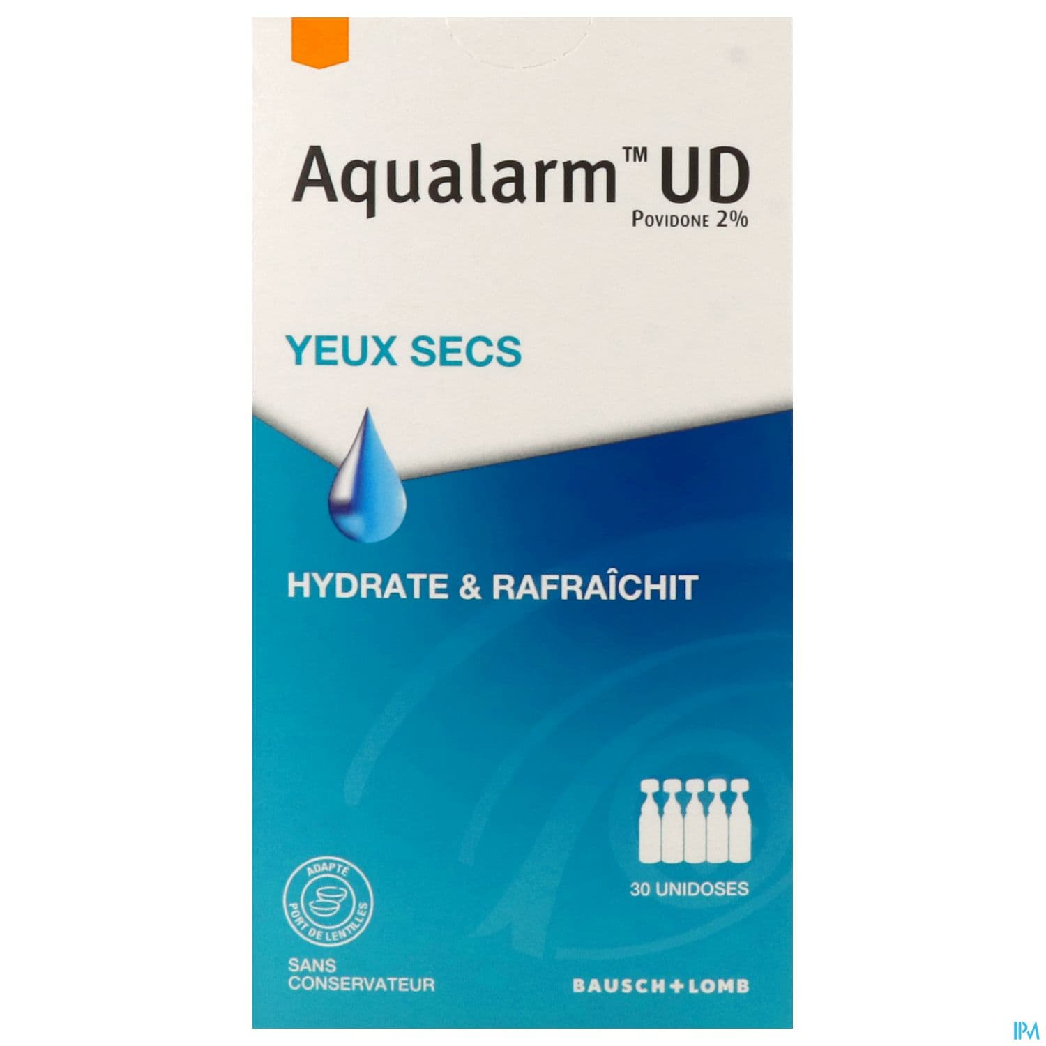 Aqualarm Fluide Lubrifiant Hydratant De La Surface Oculaire Unidose 20