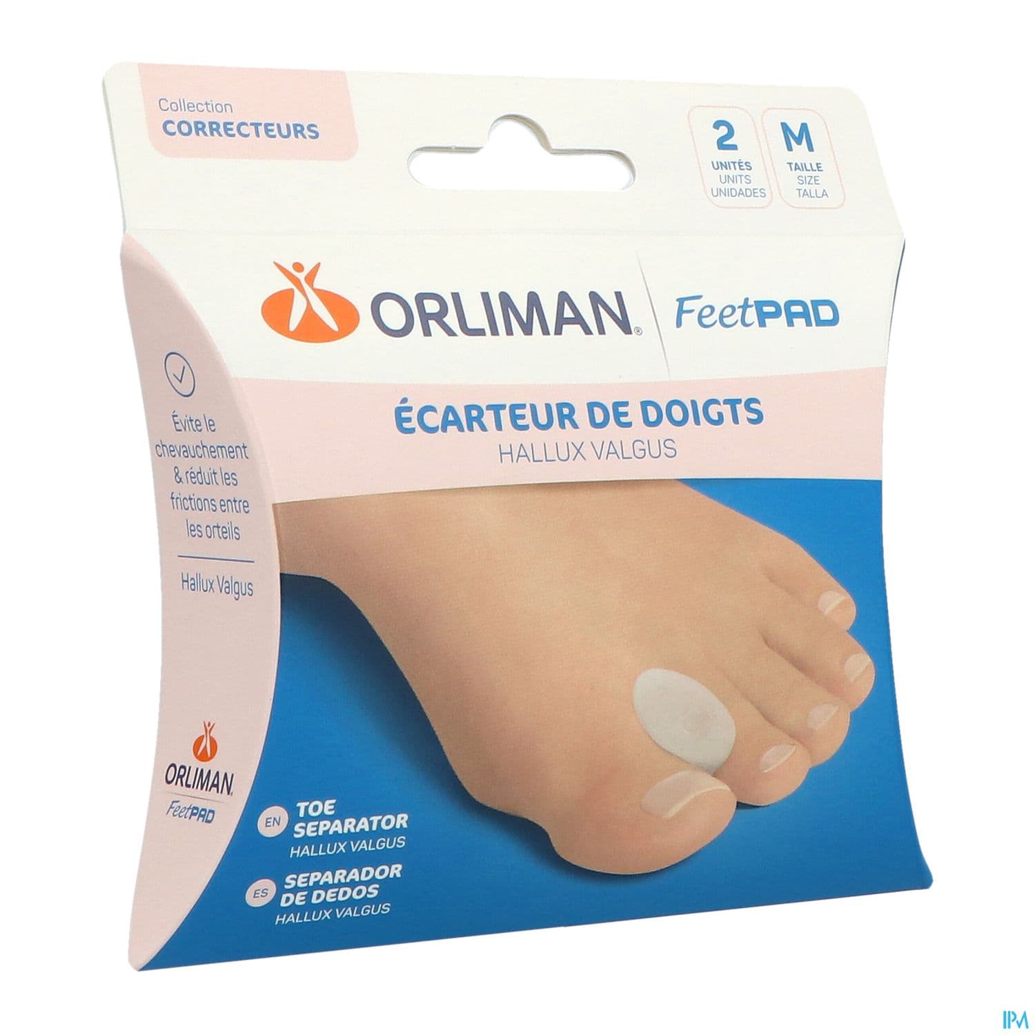 ECART DOIGT FEETPAD HALL/VALG M X2