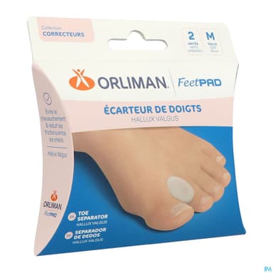 ECART DOIGT FEETPAD HALL/VALG M X2