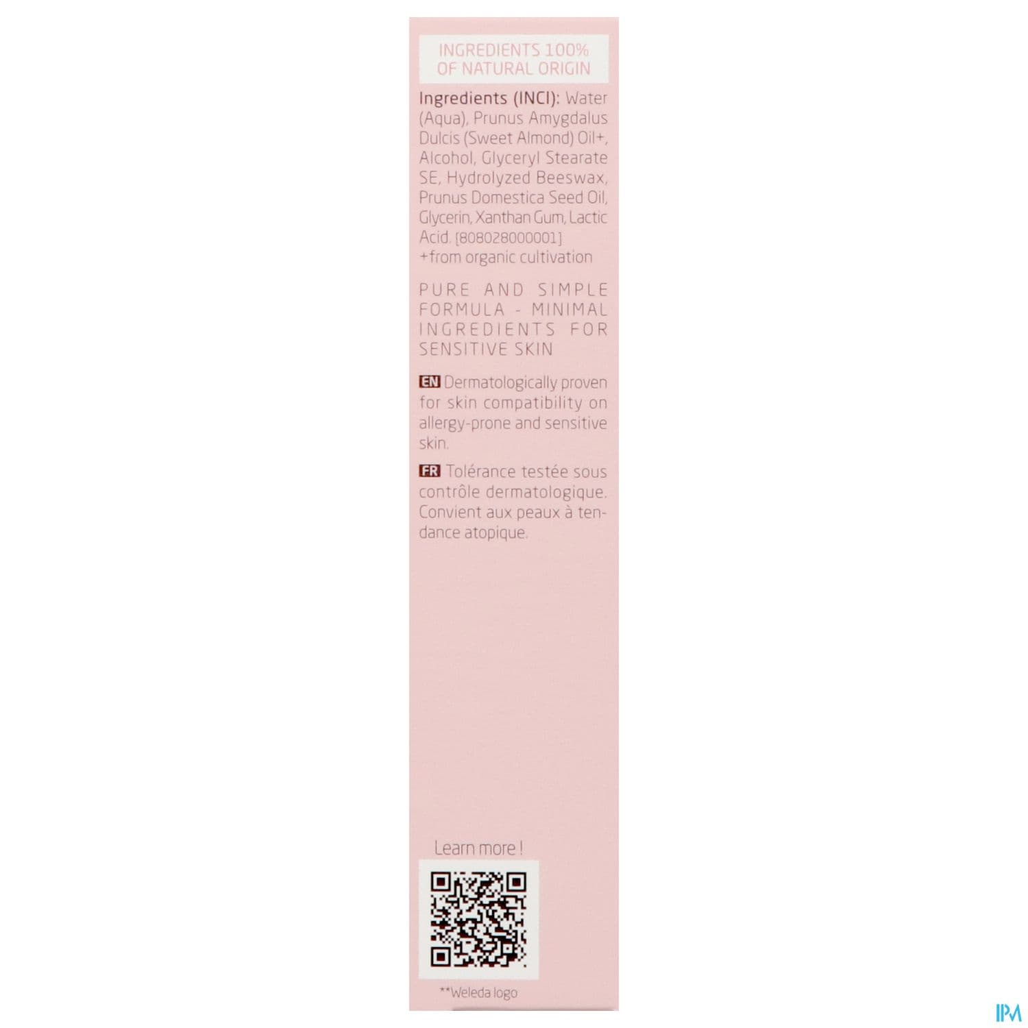 WELEDA AMANDE CR CONFORT 30ML