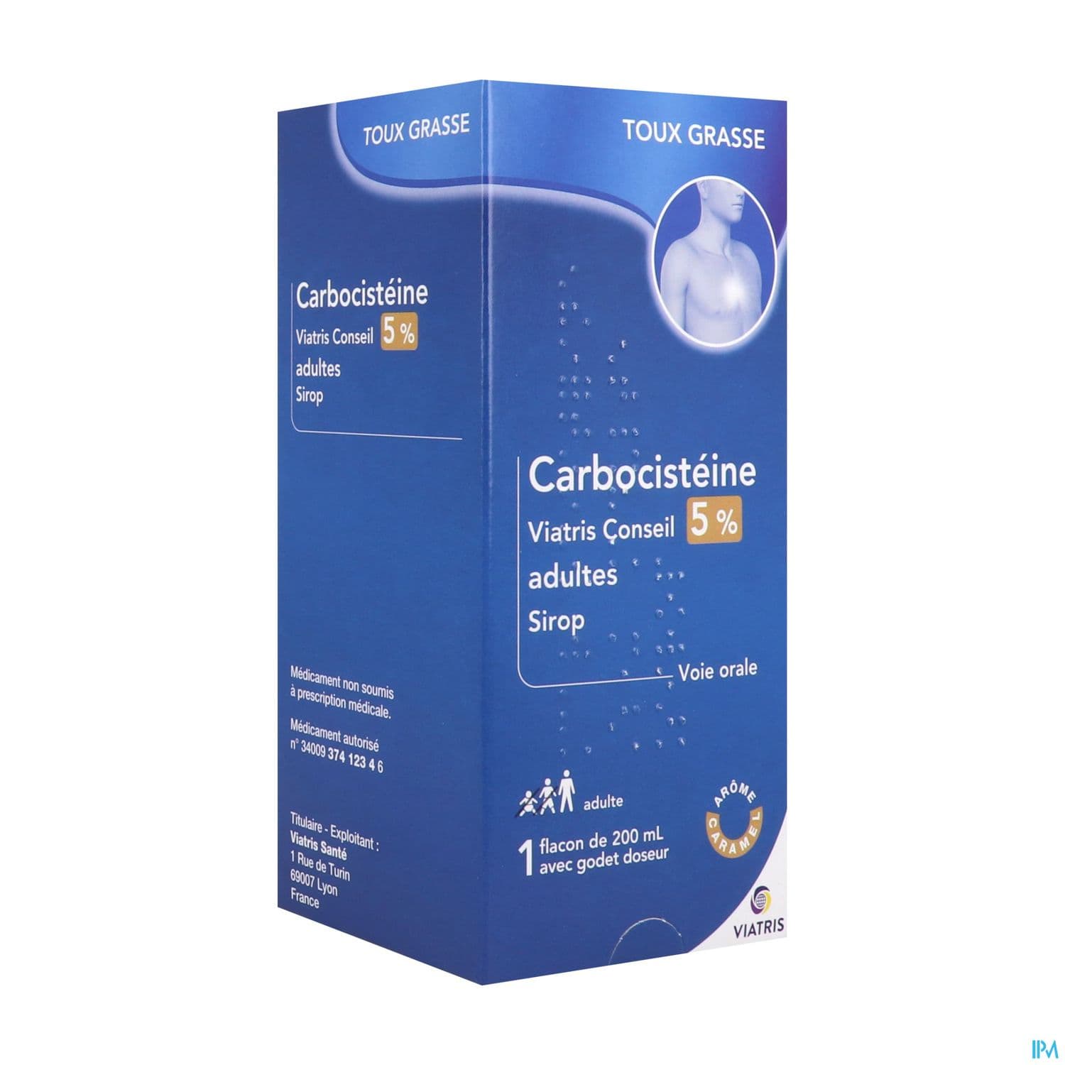 CARBOCISTEINE 5% AD MYL SP 200ML
