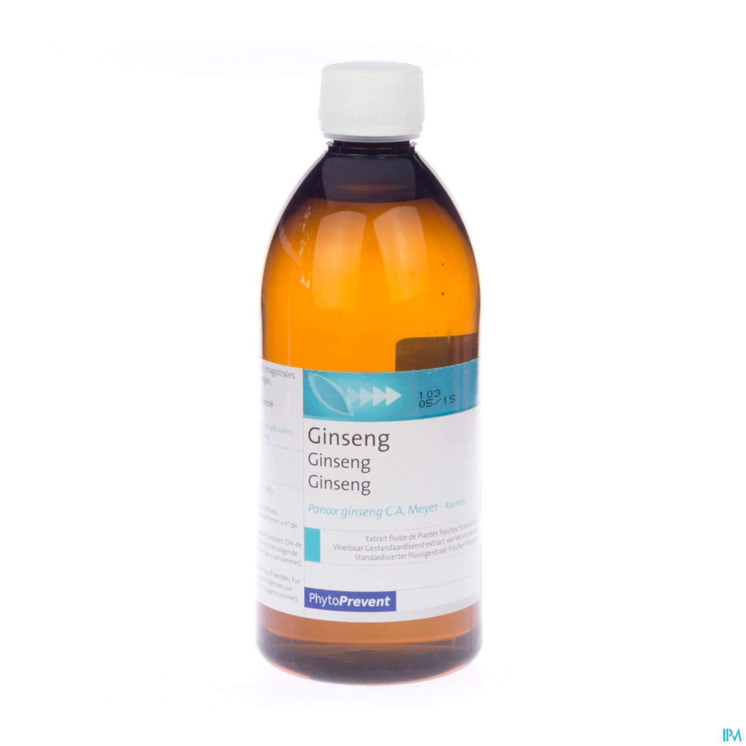 Pileje Eps Ginseng Extrait Fluide Glycerine 500ml