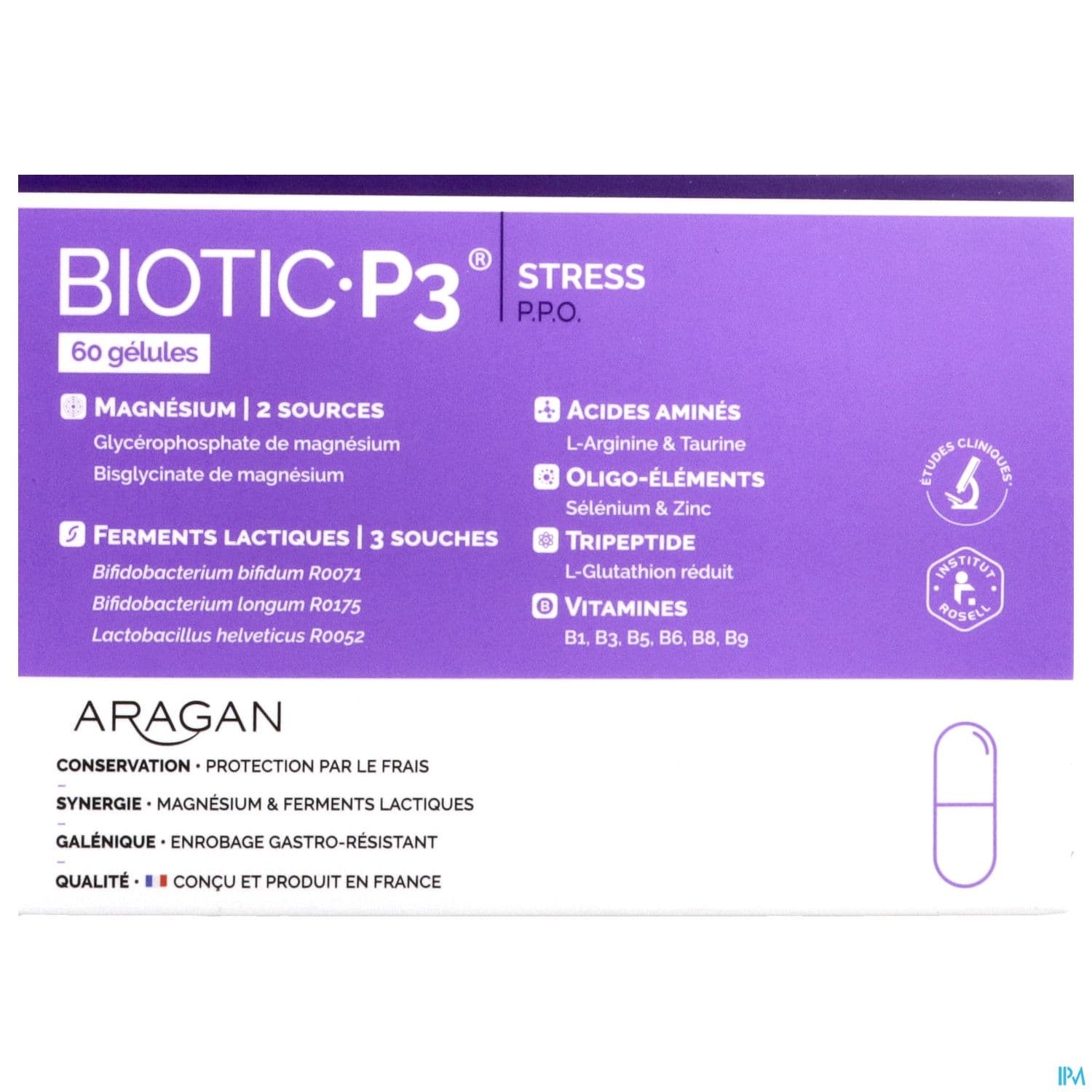 ARAGAN BIOTIC P3 STRESS GELU40