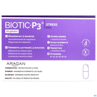ARAGAN BIOTIC P3 STRESS GELU40
